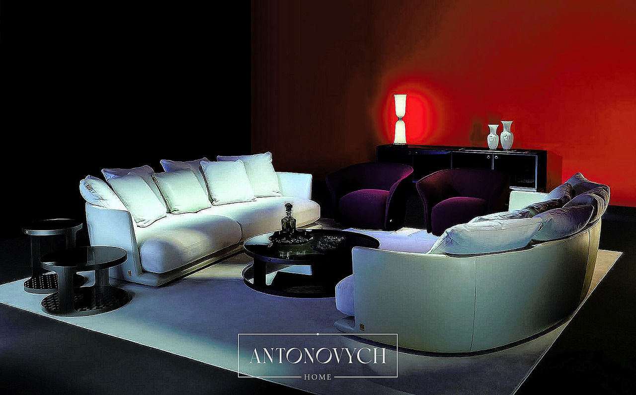 Versace La Greca Living Room Collection, view 3