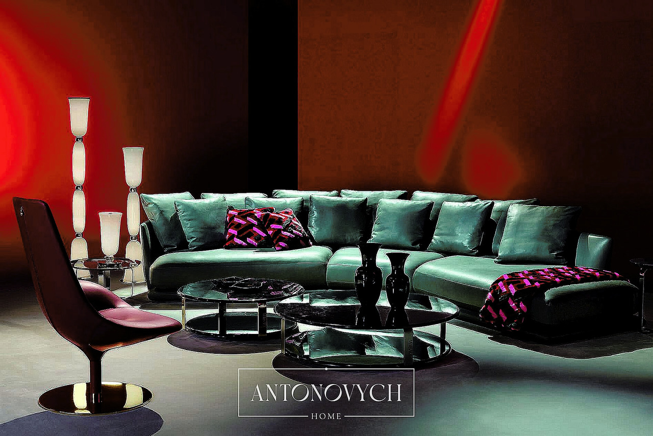 Versace La Greca Living Room Collection, view 2