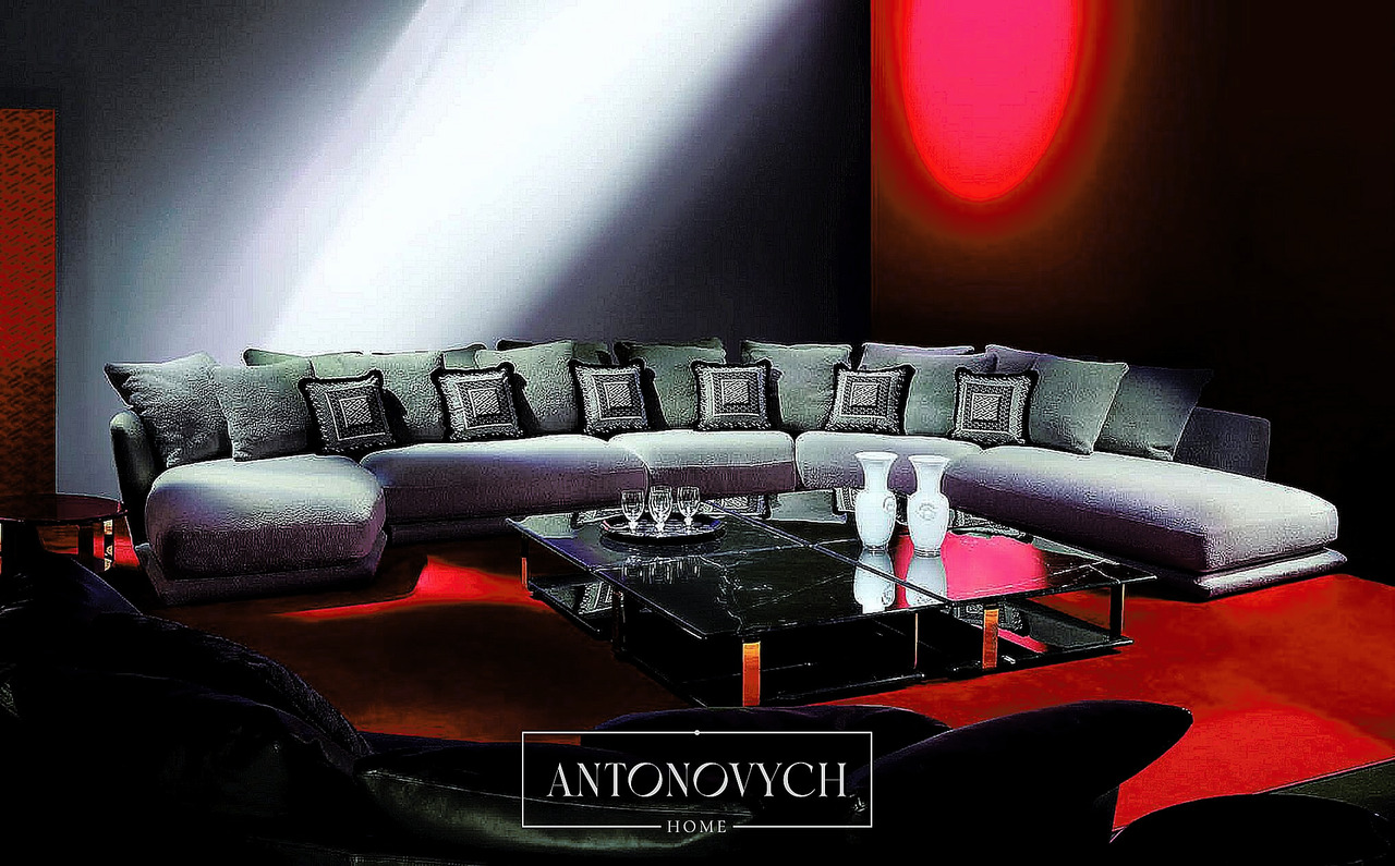 Versace La Greca Living Room Collection, view 7