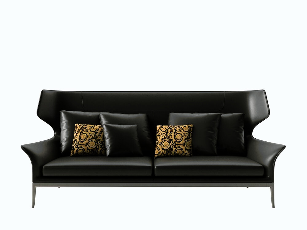 ve+stiletto+3+seater+sofa+leather