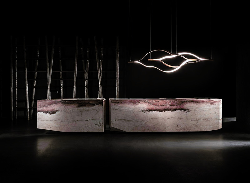 Ozone Kitchen Island by Henge