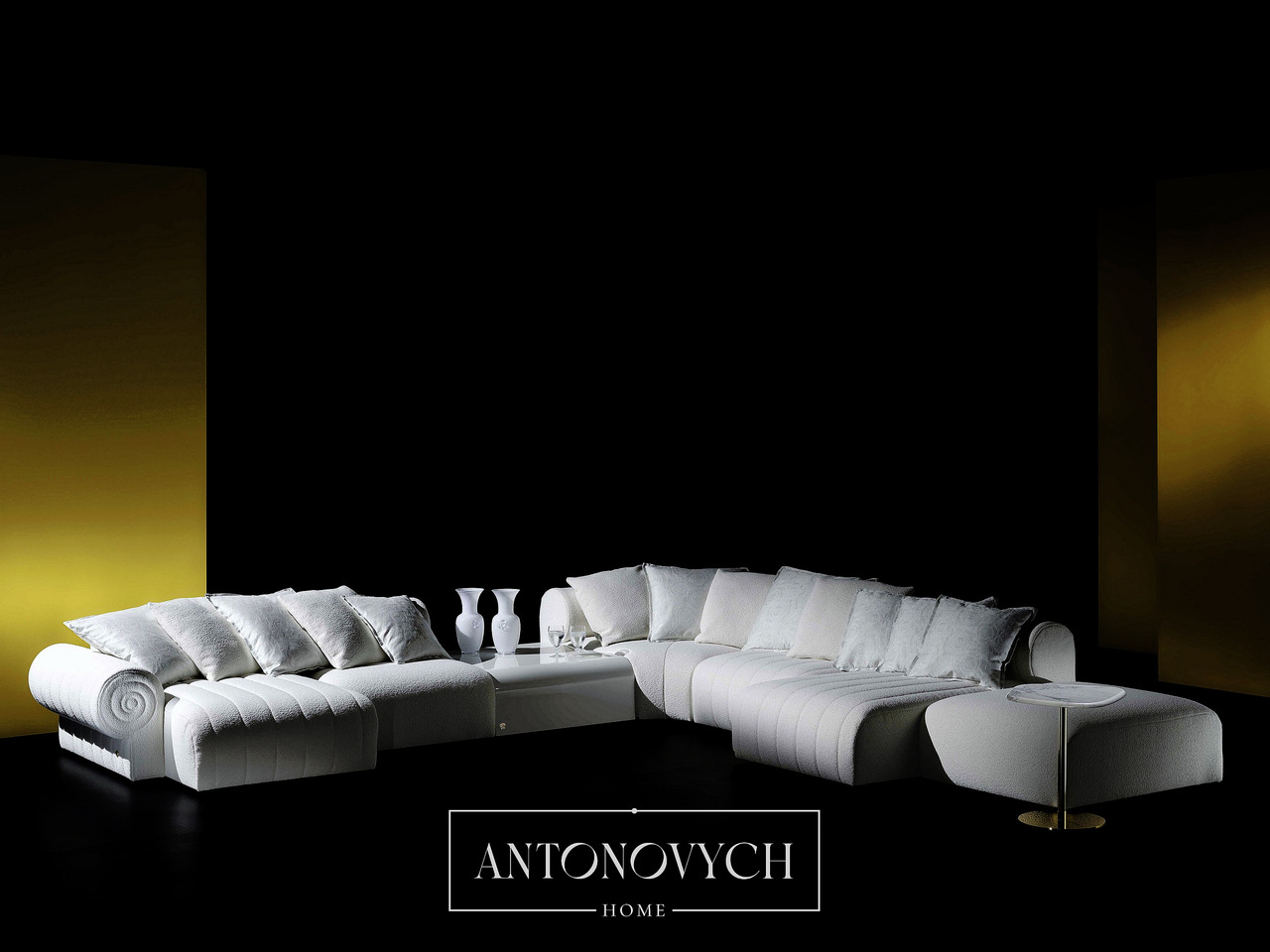 Versace Home Discovery Sofa, view 3