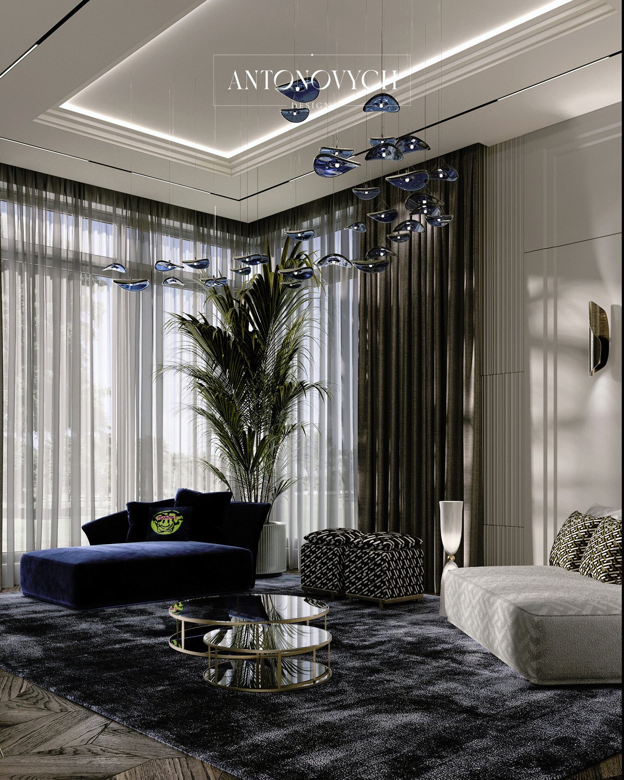 Versace Goddess Sectional Sofa, view 10