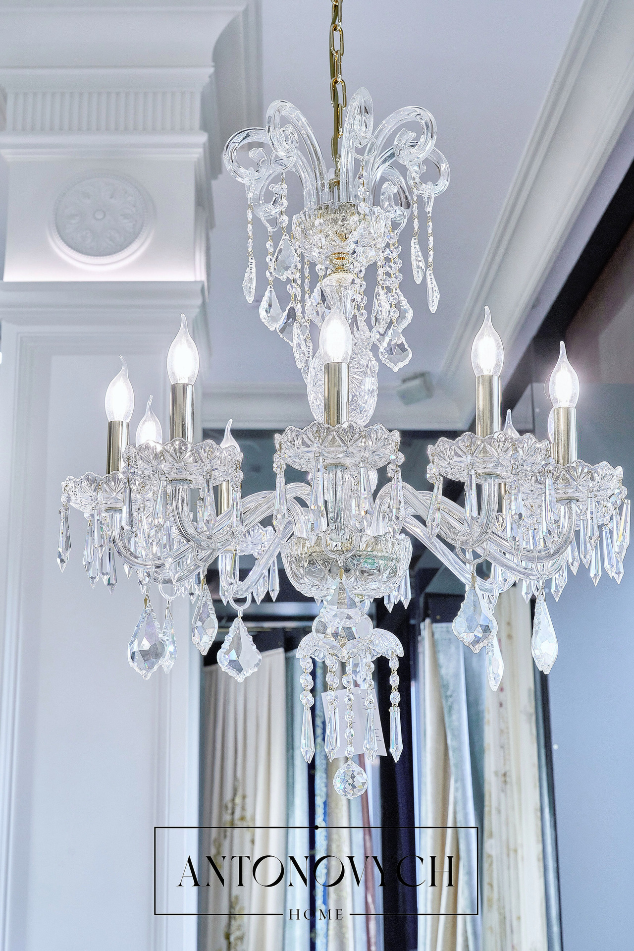 Iris Cristal Crystal Chandelier 2