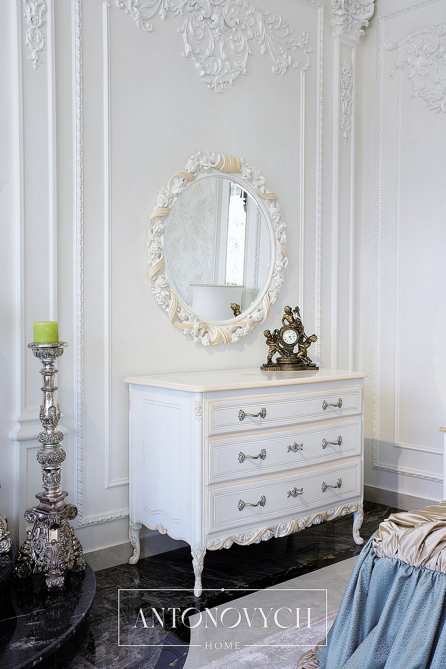 Savio Firmino Chest of Drawers and Mirror, view 3
