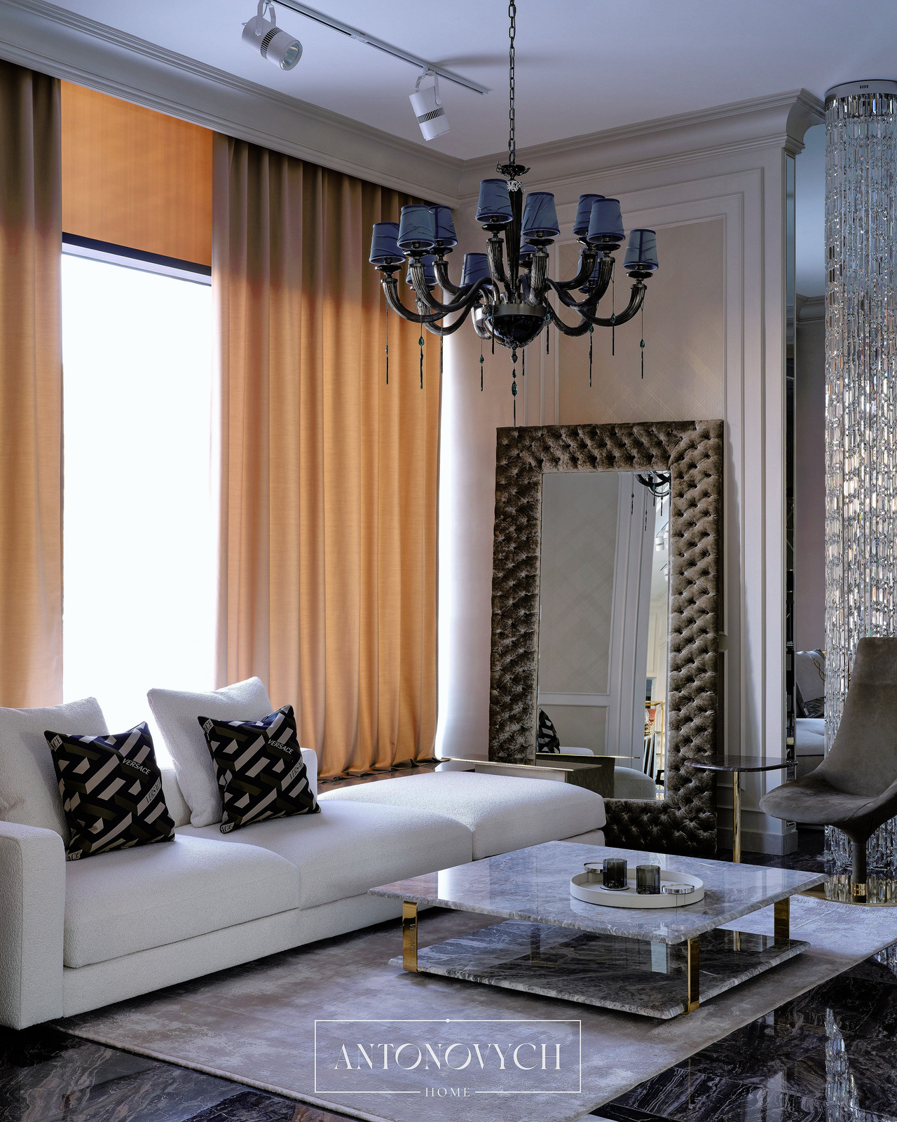 Versace Home V21 Signature Sectional Sofa, view 2