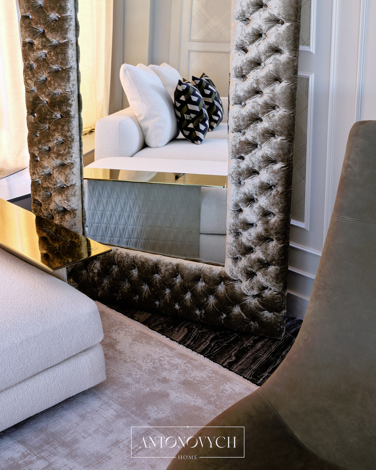 Versace Home Mirror and Coffee Table, view 4