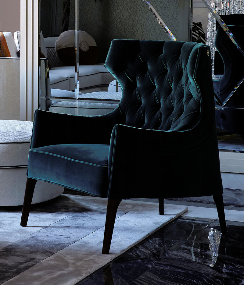 Vittoria Frigerio Piola Bergere Armchair