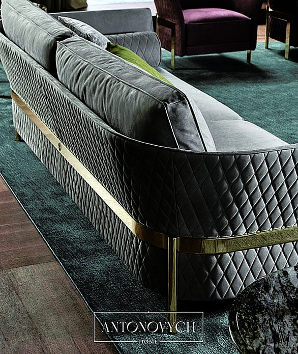 Angelo Cappellini Opera Contemporary Cosmo Living Room, view 7