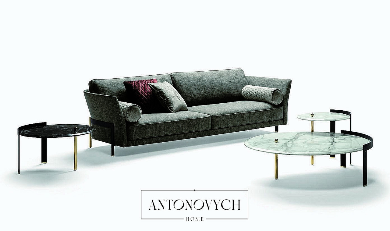 Angelo Cappellini Opera Contemporary Cosmo Living Room, view 6