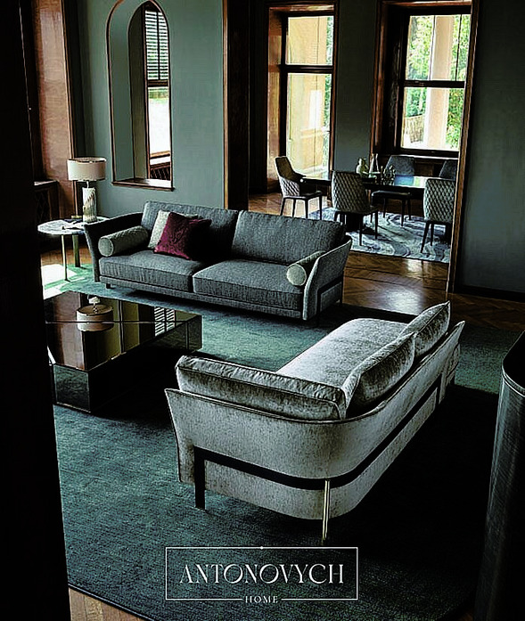 Angelo Cappellini Opera Contemporary Cosmo Living Room, view 2