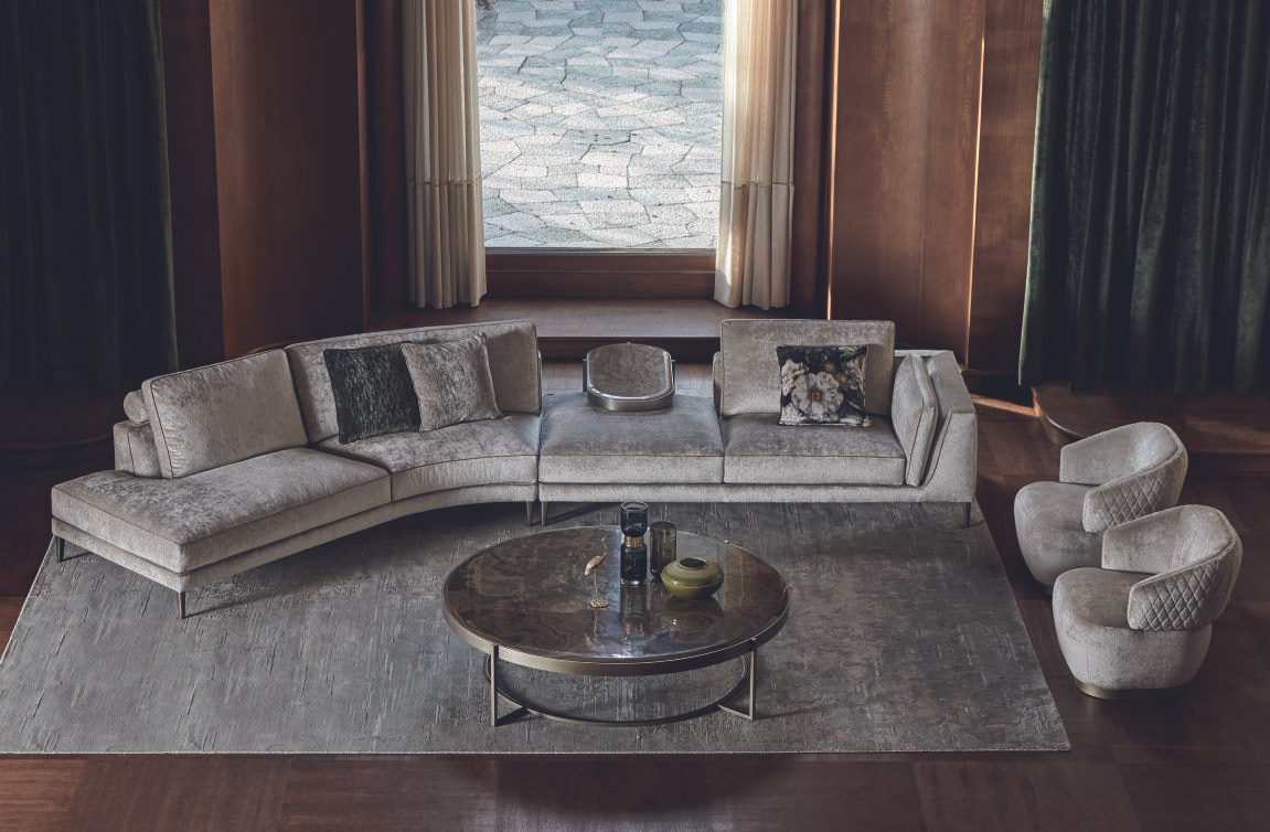 Angelo Cappellini Opera Contemporary Ferdinand Living Room