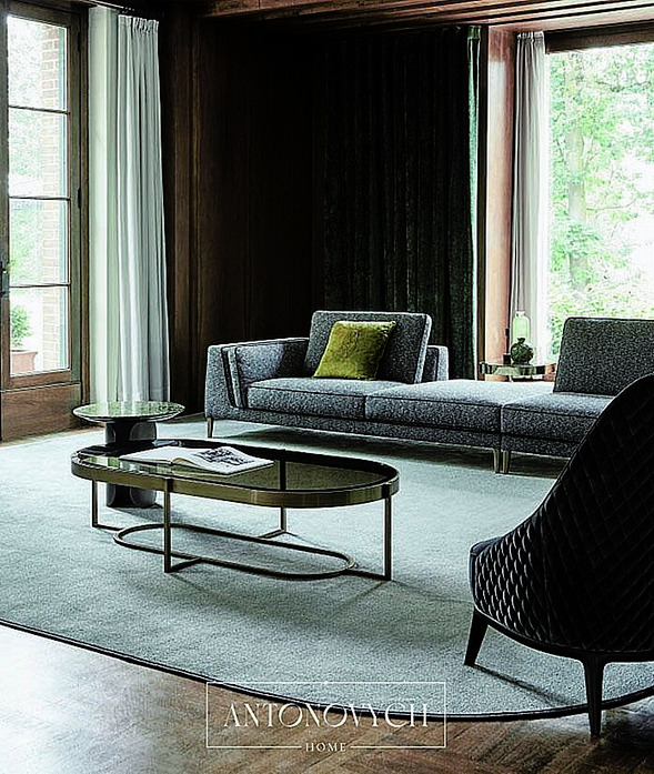 Angelo Cappellini Opera Contemporary Ferdinand Living Room, view 8