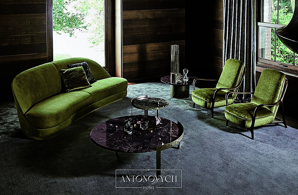 Angelo Cappellini Opera Contemporary Kathy Living Room, view 5