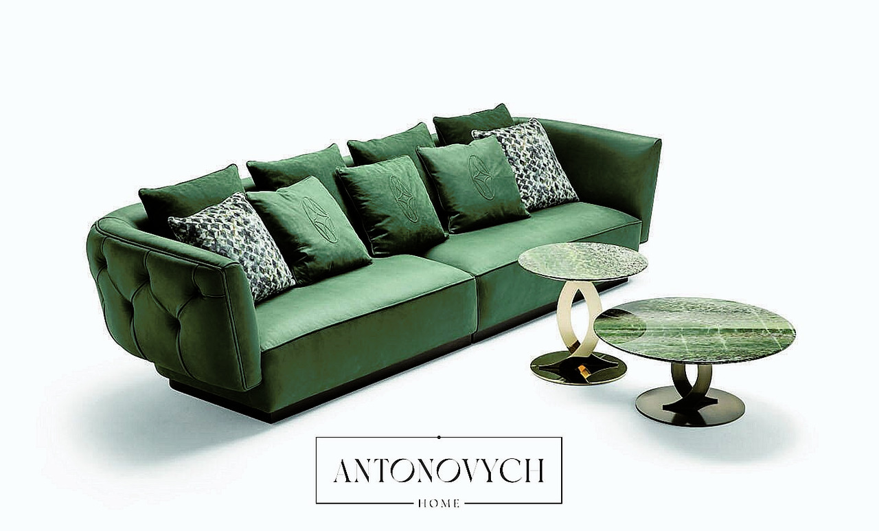 Angelo Cappellini Opera Contemporary Simon Living Room, view 8