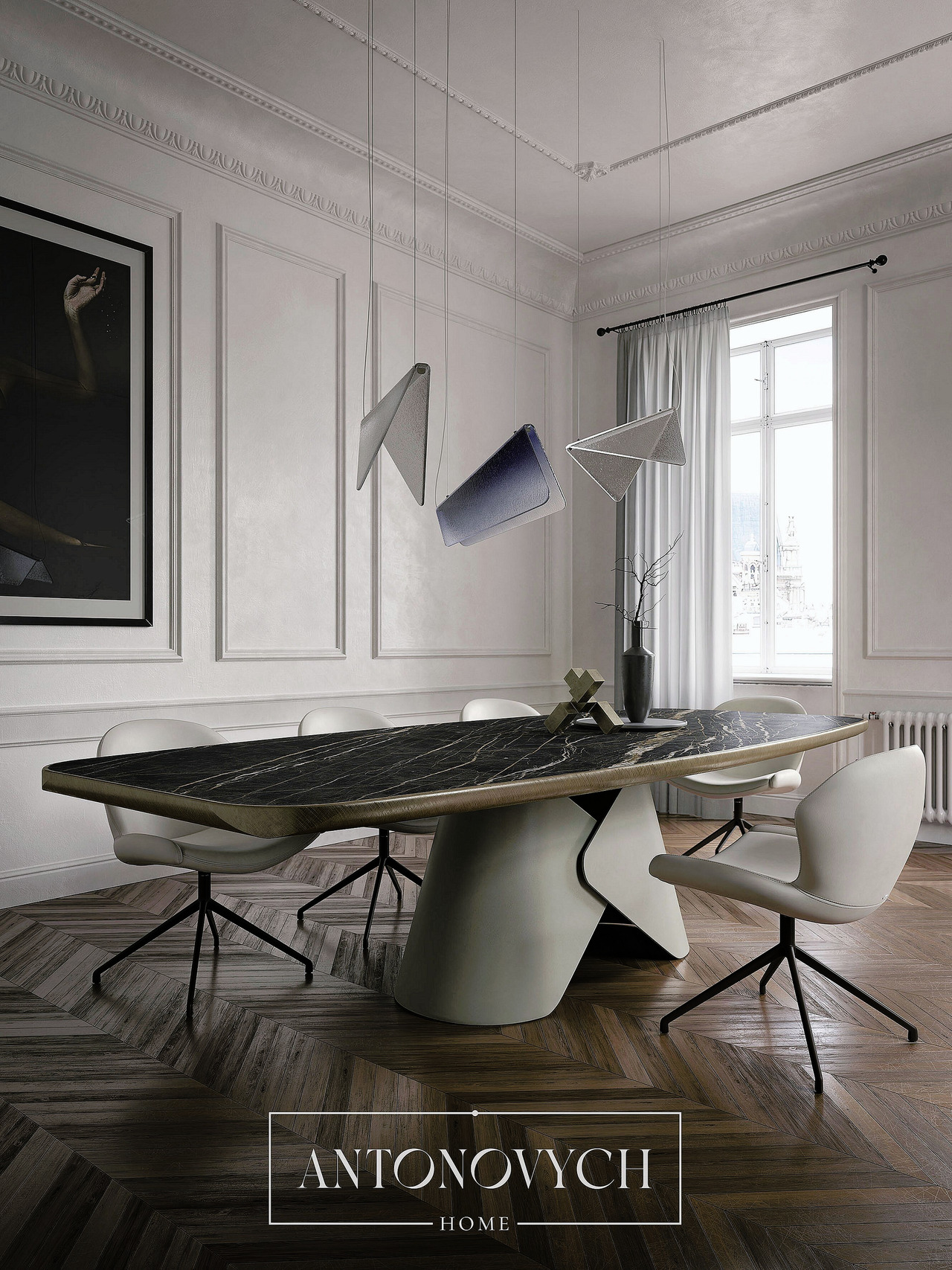 Cattelan Italia Scott Keramik Table, view 4