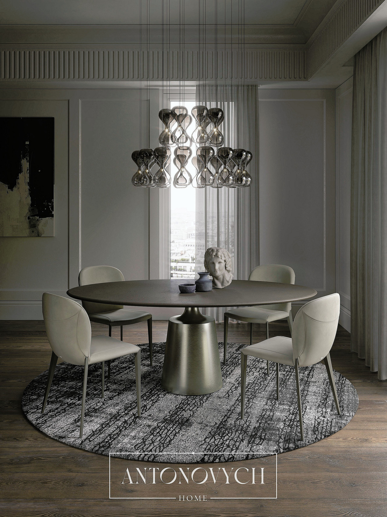 Cattelan Italia Yoda Dining Table, view 4