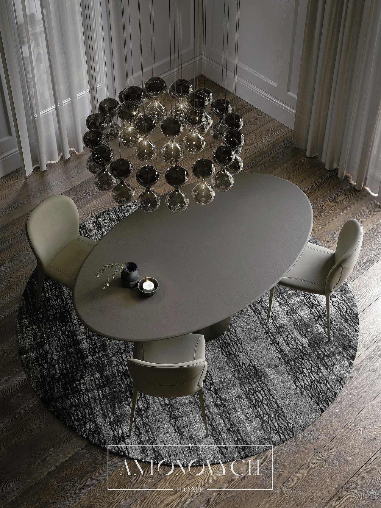 Cattelan Italia Yoda Dining Table, view 5