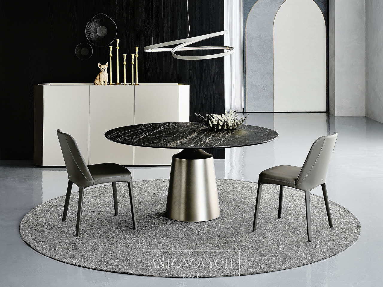 Cattelan Italia Yoda Dining Table, view 10