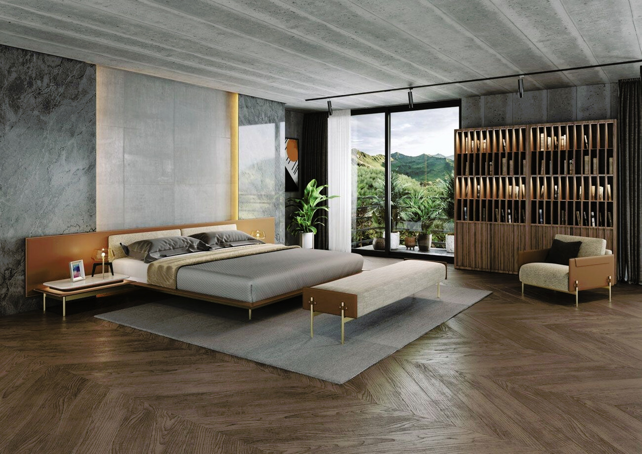 Aston Martin V251-L Bedroom