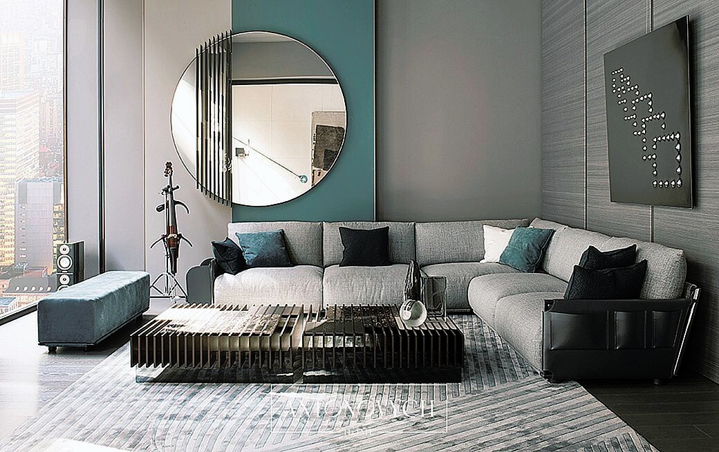 Giorgetti Adam Sofas for Italian Living Rooms, view 6
