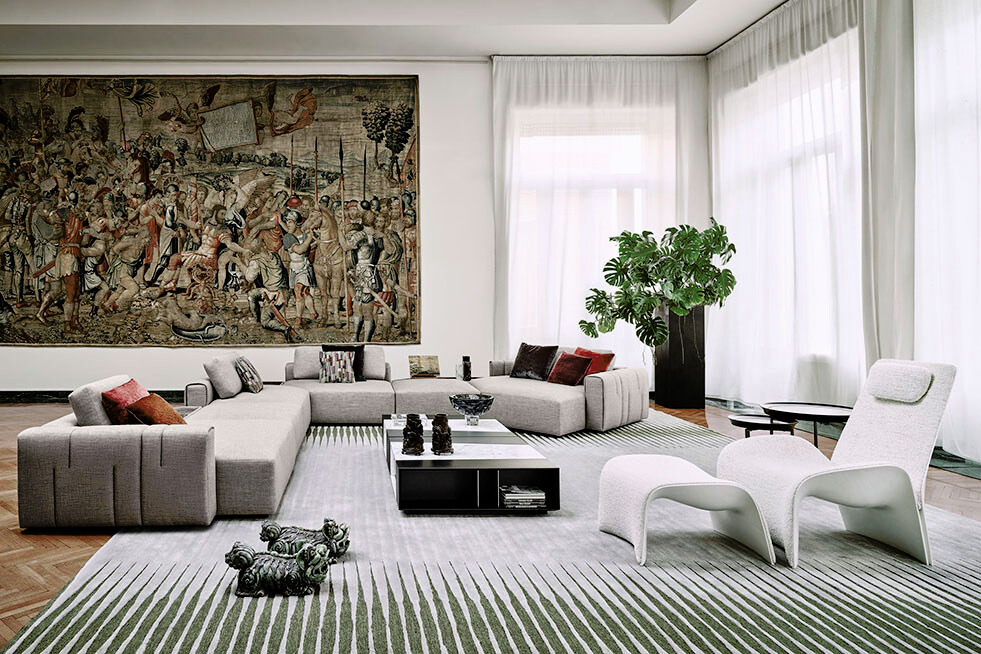 Giorgetti Karphi Modular Sofas for Living Rooms