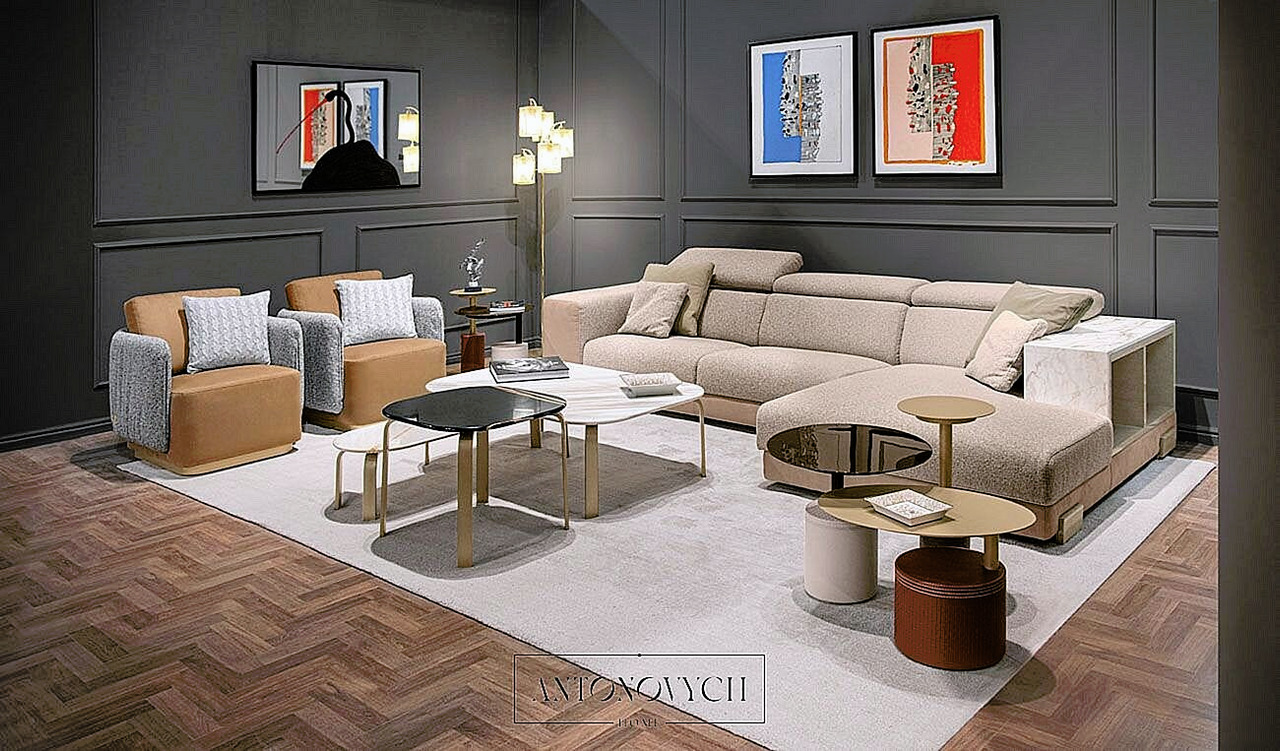 Formitalia Piera Glamour Upholstered Furniture Collection, view 2