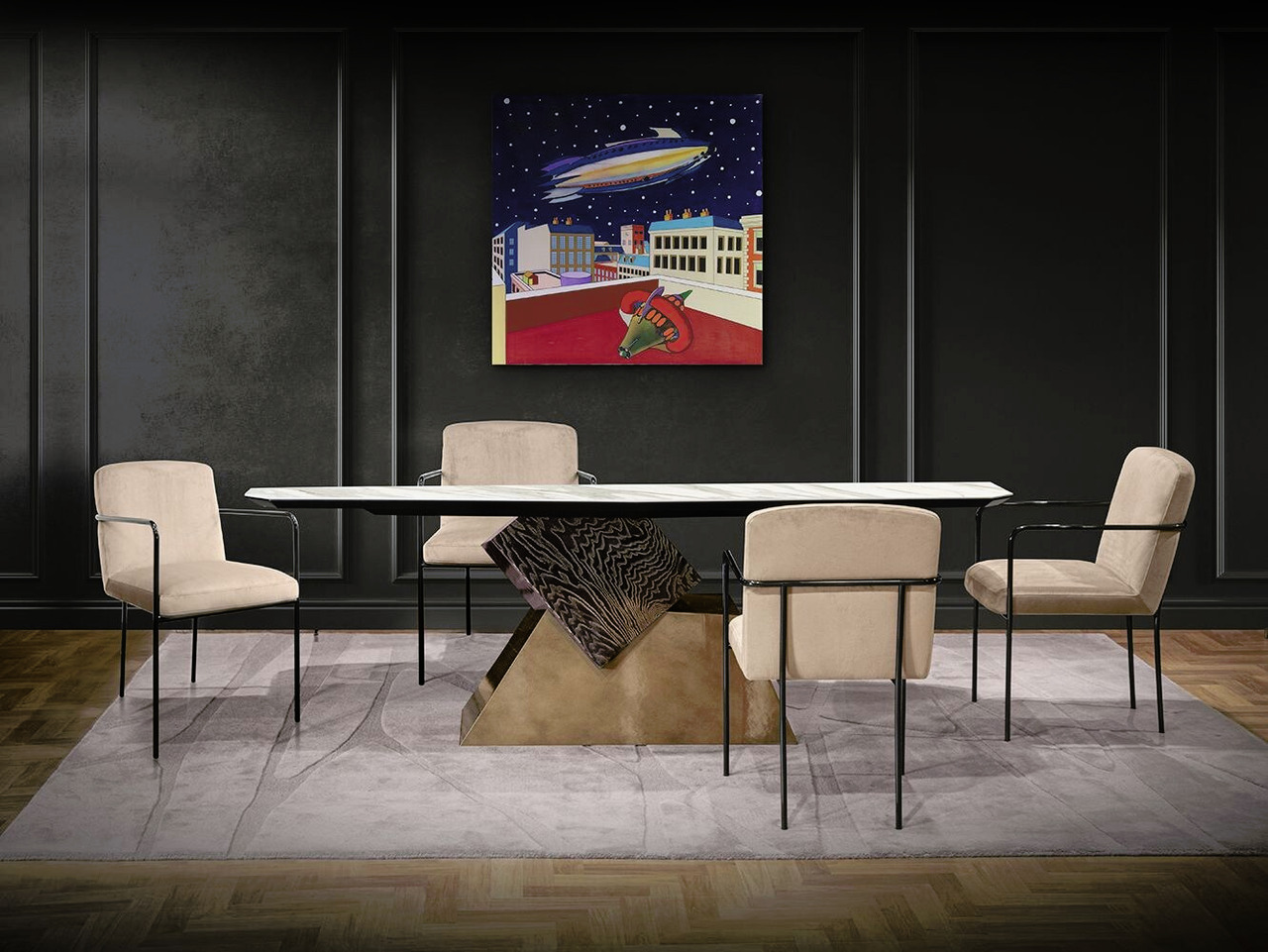 Tonino Lamborghini Casa TL-3052 Dining Table
