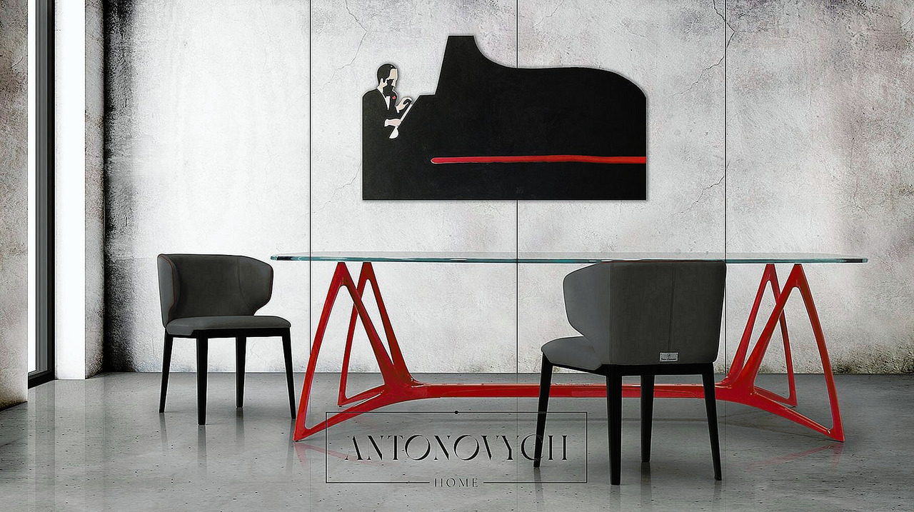 Tonino Lamborghini Casa TLC-888 Dining Table, view 2
