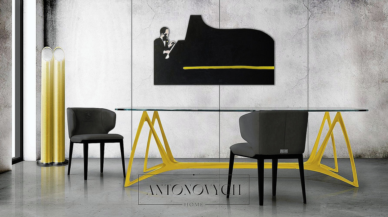 Tonino Lamborghini Casa TLC-888 Dining Table, view 3