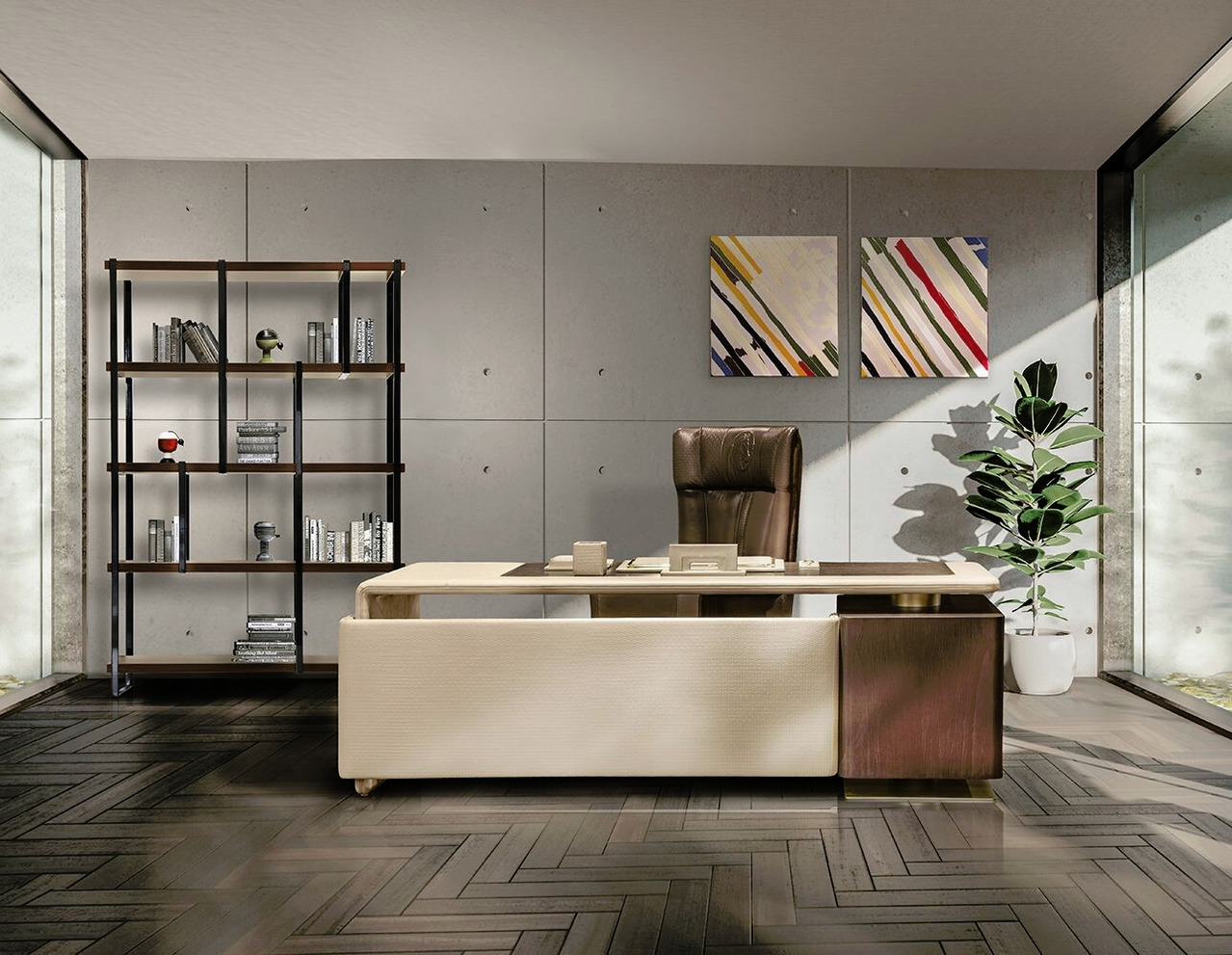 Formitalia Yangoon Glamour Collection Office Furniture