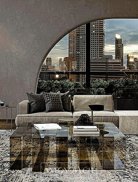 Gianfranco Ferre Home Gallerist 1 Living Room, view 4