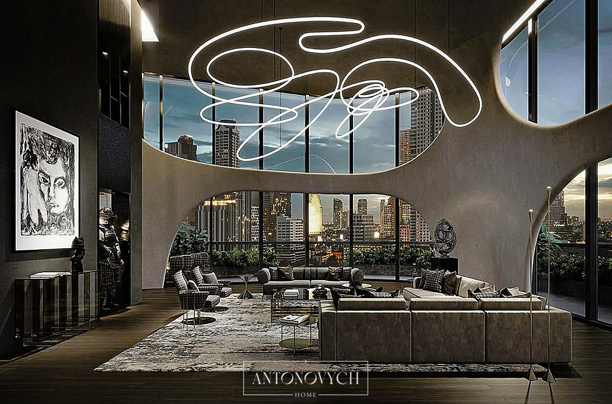 Gianfranco Ferre Home Gallerist 1 Living Room, view 8