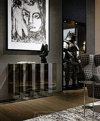 Gianfranco Ferre Home Gallerist 1 Living Room, view 7