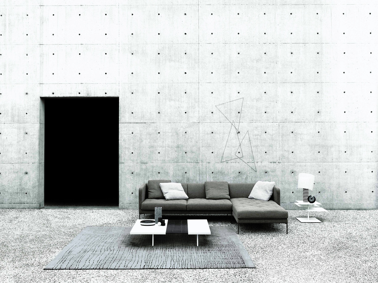 Living Divani Easy Lipp Sofa