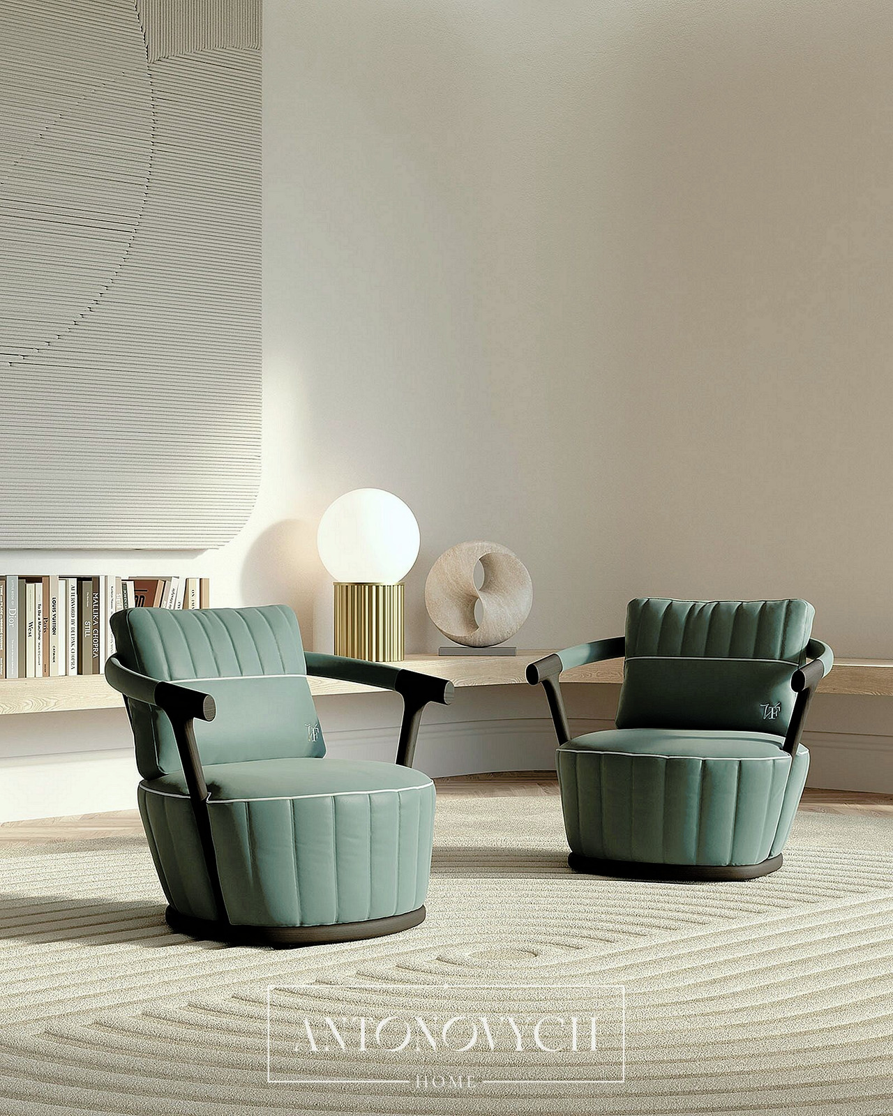 Vittoria Frigerio Mora Armchair, view 7