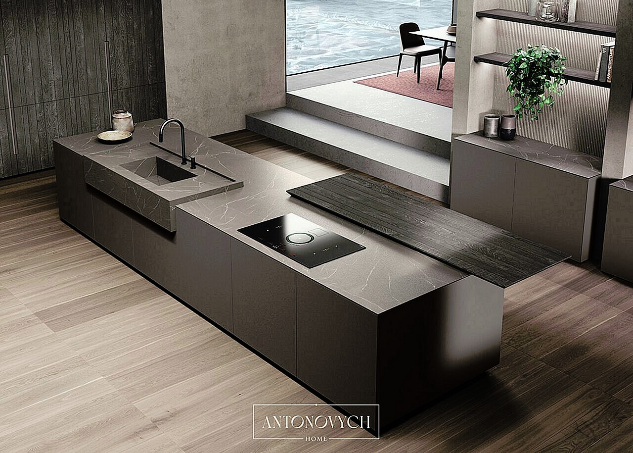 Binova Vogue Legno Kitchen, view 2