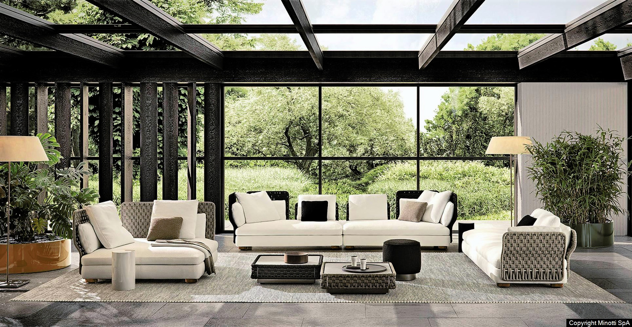 Minotti Amii Outdoor Sofa