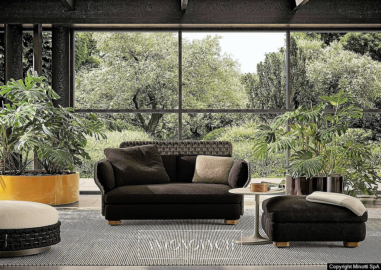 Minotti Amii Outdoor Sofa, view 7