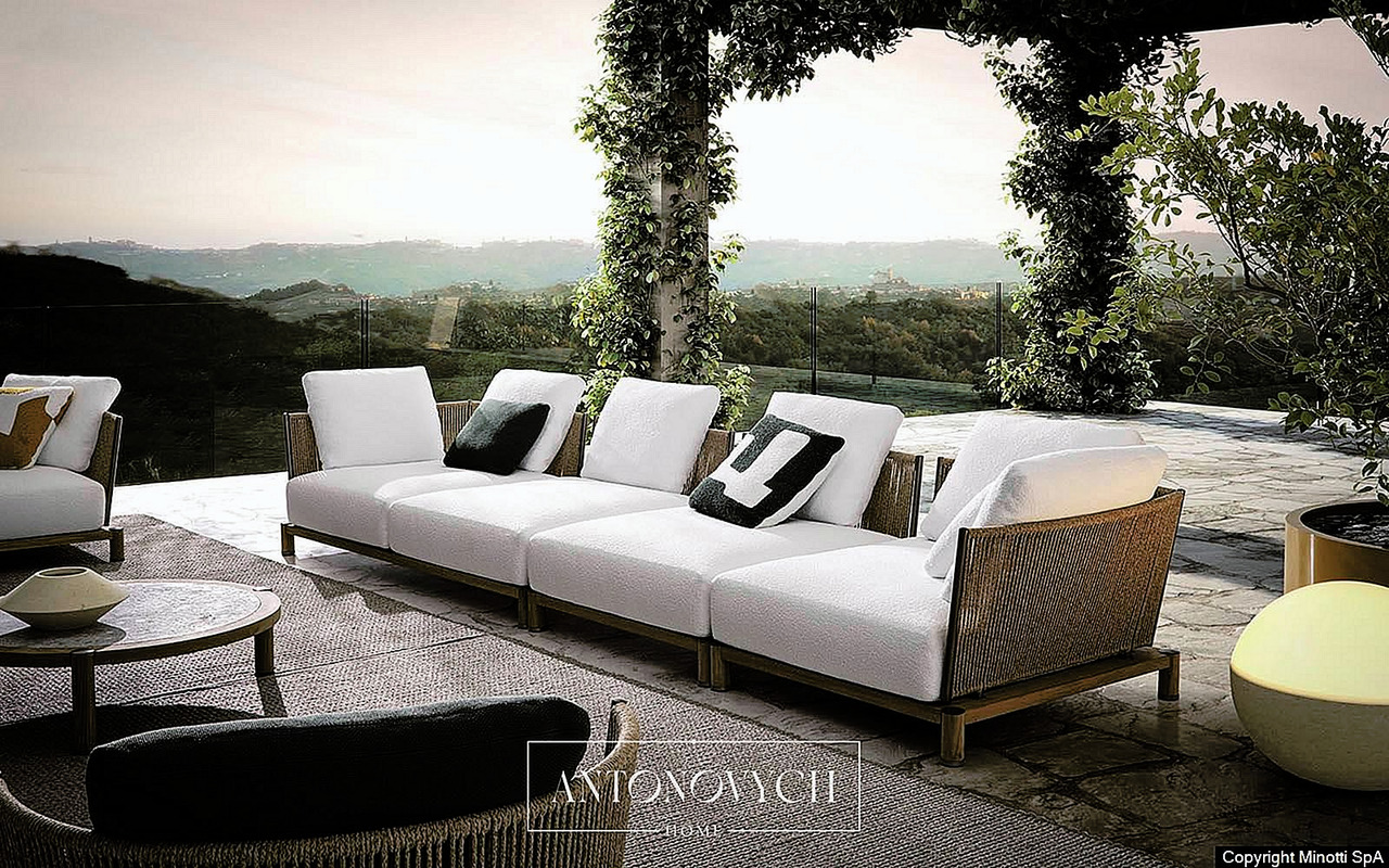 Minotti Daylight Outdoor Furniture, view 5