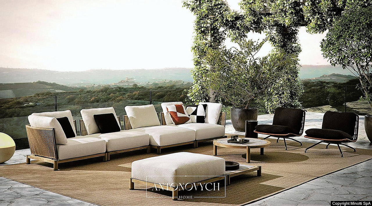 Minotti Daylight Outdoor Furniture, view 7
