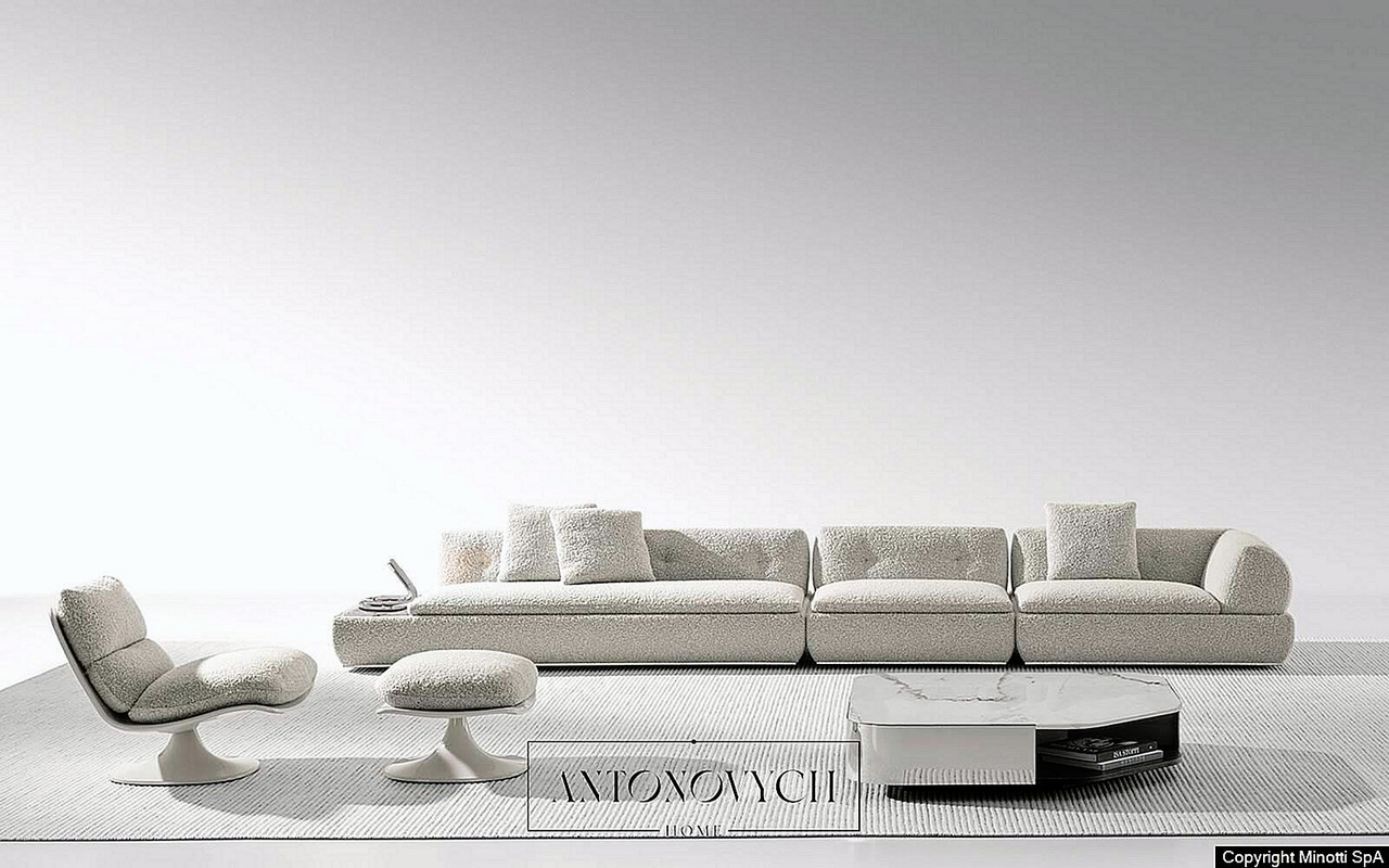 Minotti Supermoon Sofa, view 8