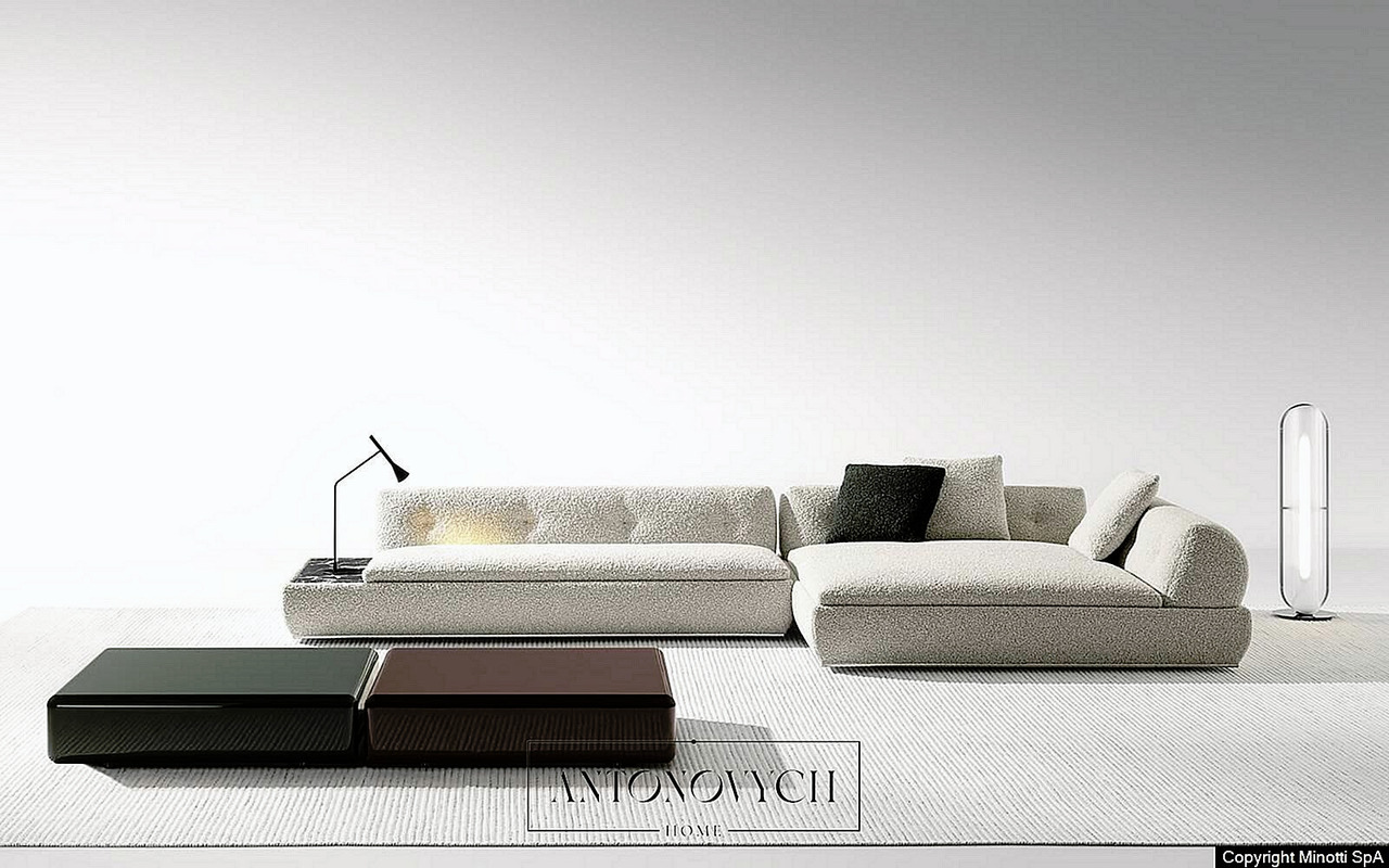 Minotti Supermoon Sofa, view 10