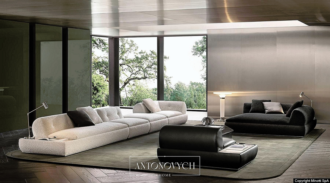 Minotti Supermoon Sofa, view 7
