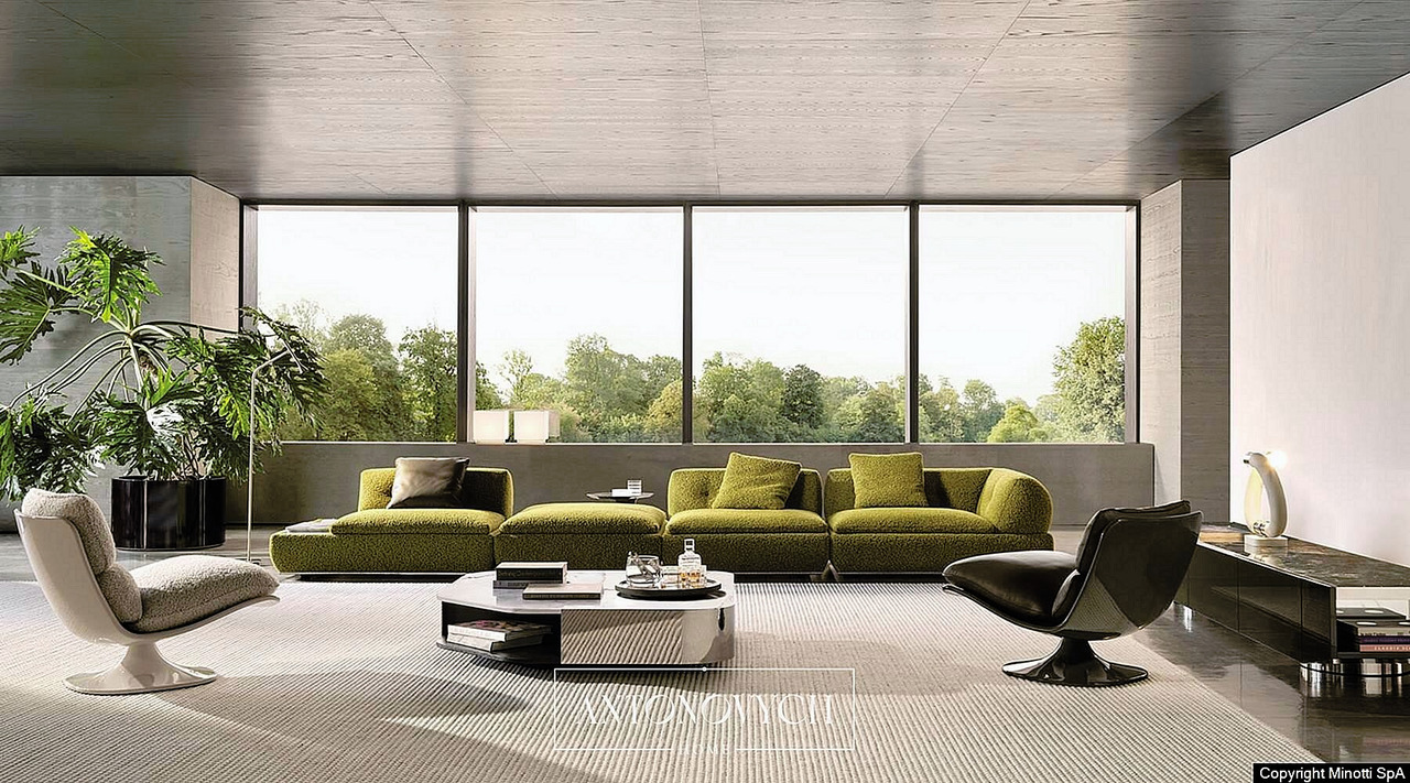 Minotti Supermoon Sofa, view 11