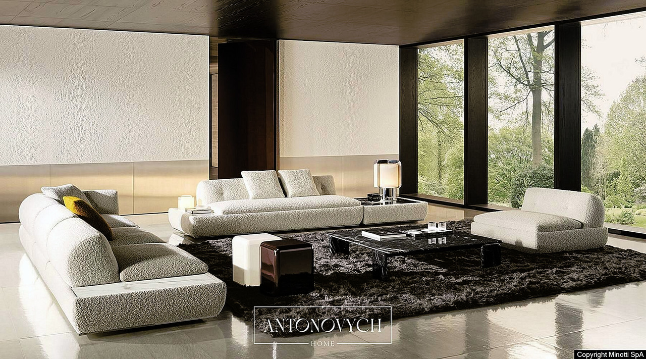 Minotti Supermoon Sofa, view 17