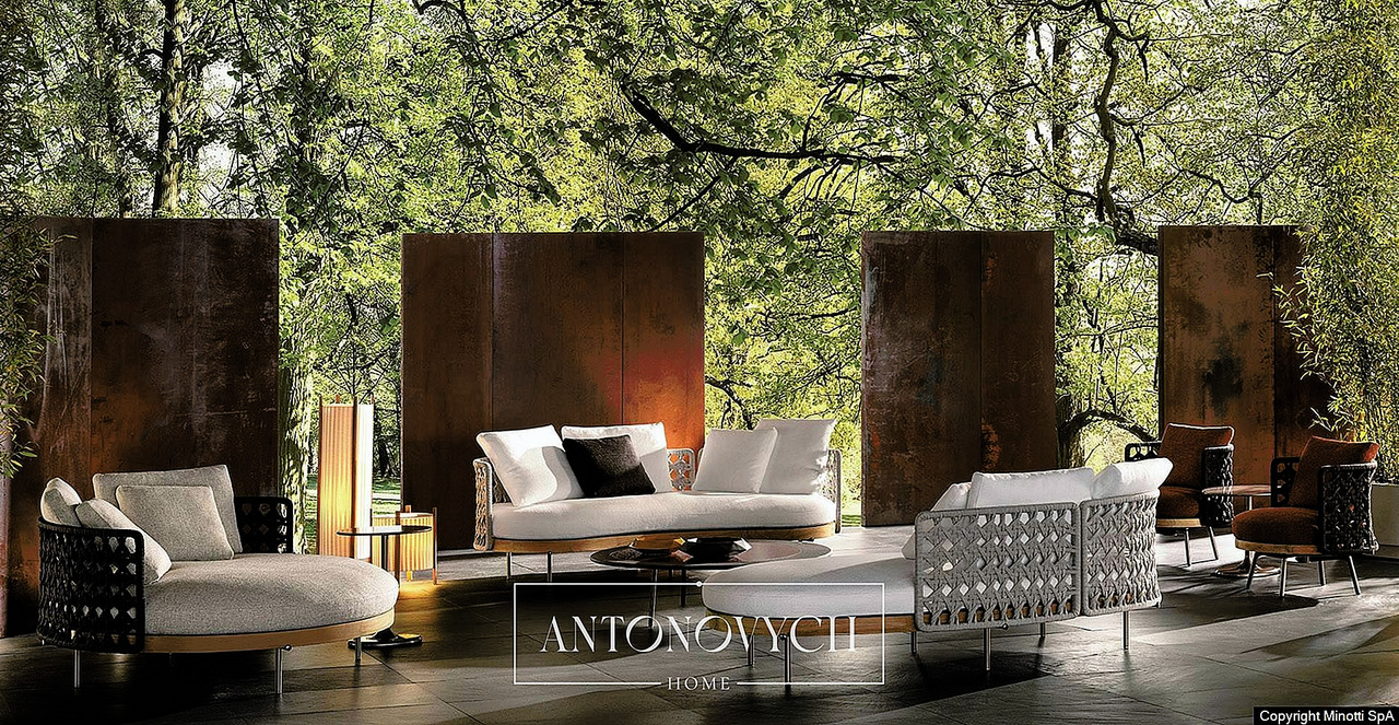 Minotti Torii Nest Outdoor Furniture, view 9