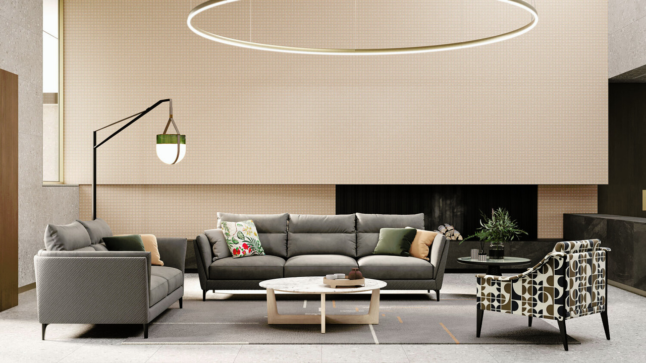 Poltrona Frau Bretagne Gran Comfort Sofa