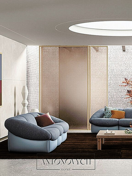 Poltrona Frau Parka Sofa, view 3