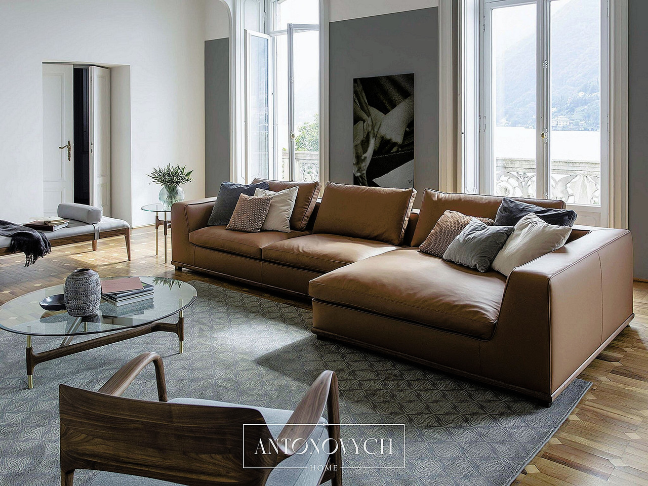 Kirk Modular Sofa by Porada, view 4